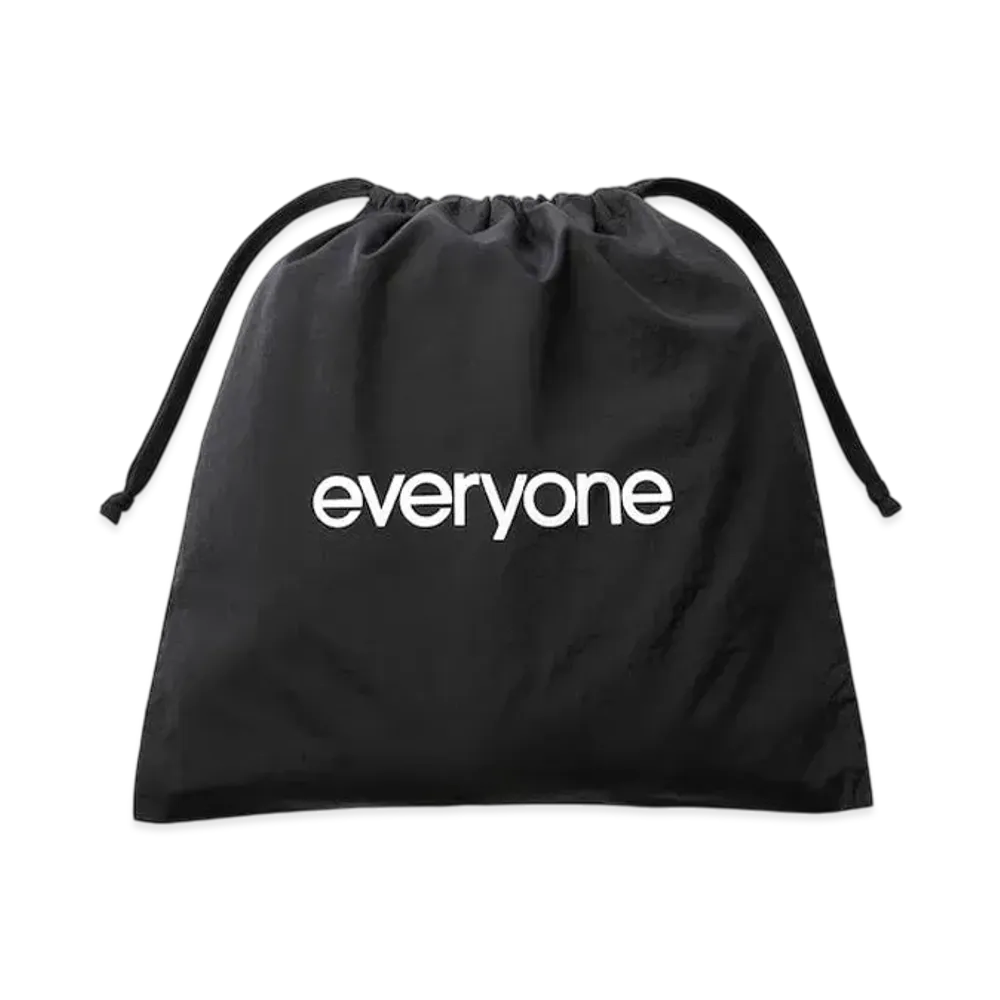 everyone Nylon Kinchaku Pouch "Black"