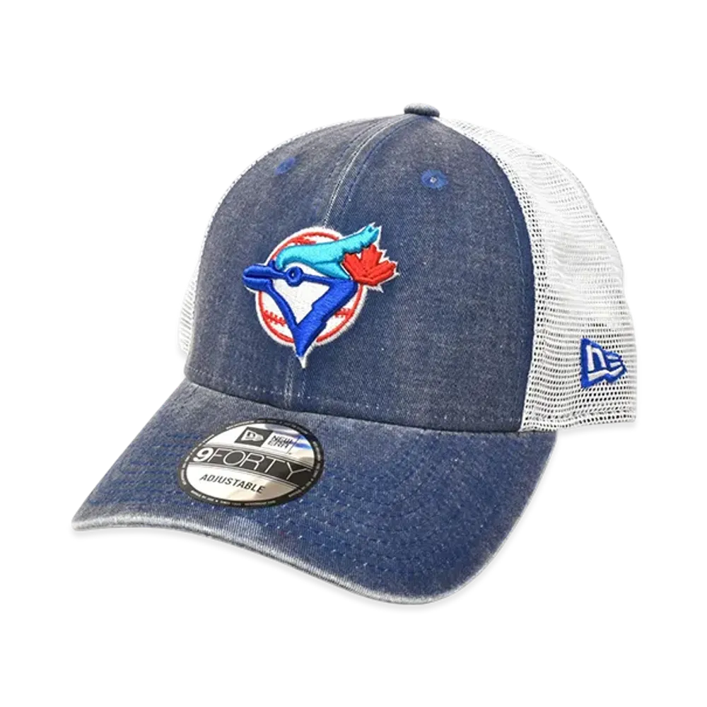 NEW ERA MLB Coop Truck 9Forty Cap Toronto Blue Jays "Indigo/White"