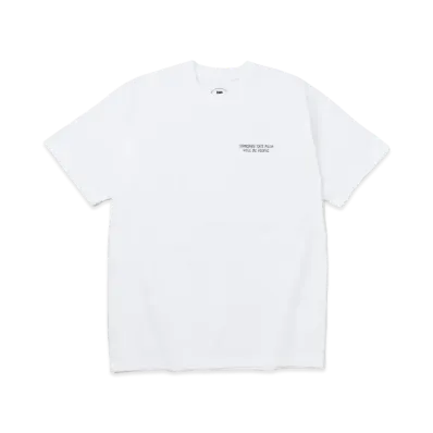 NEIGHBORHOOD UNDEFEATED NHUF-4 / C-TEE . SS "White"