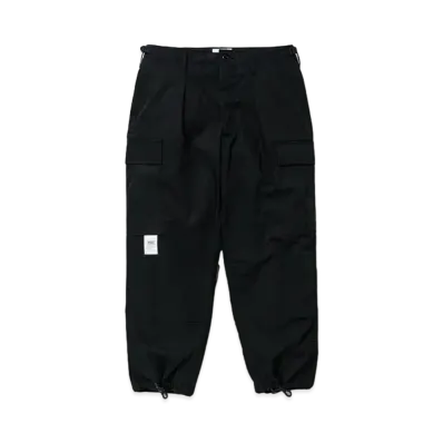 WTAPS Milt2301 / Trousers / Cotton. Ripstop "Black"
