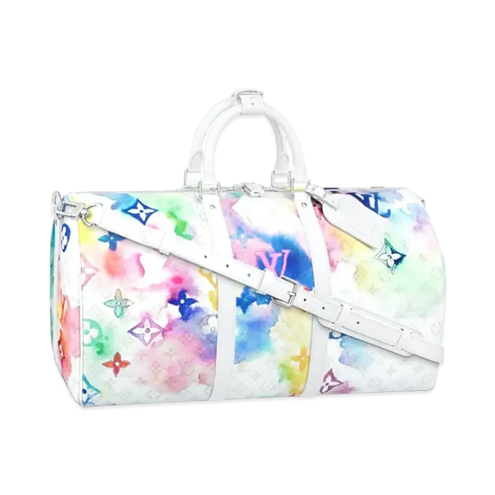 Louis Vuitton Keepall Bandouliere 50 Watercolor Monogram