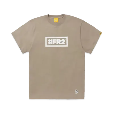 FR2 Box Logo T-shirt "Beige"
