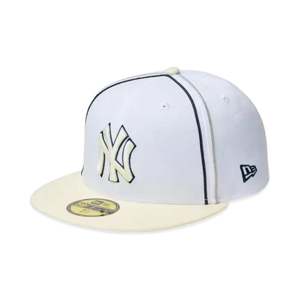 NEW ERA 59Fifty MLB Taping New York Yankees "White/Chrome White"
