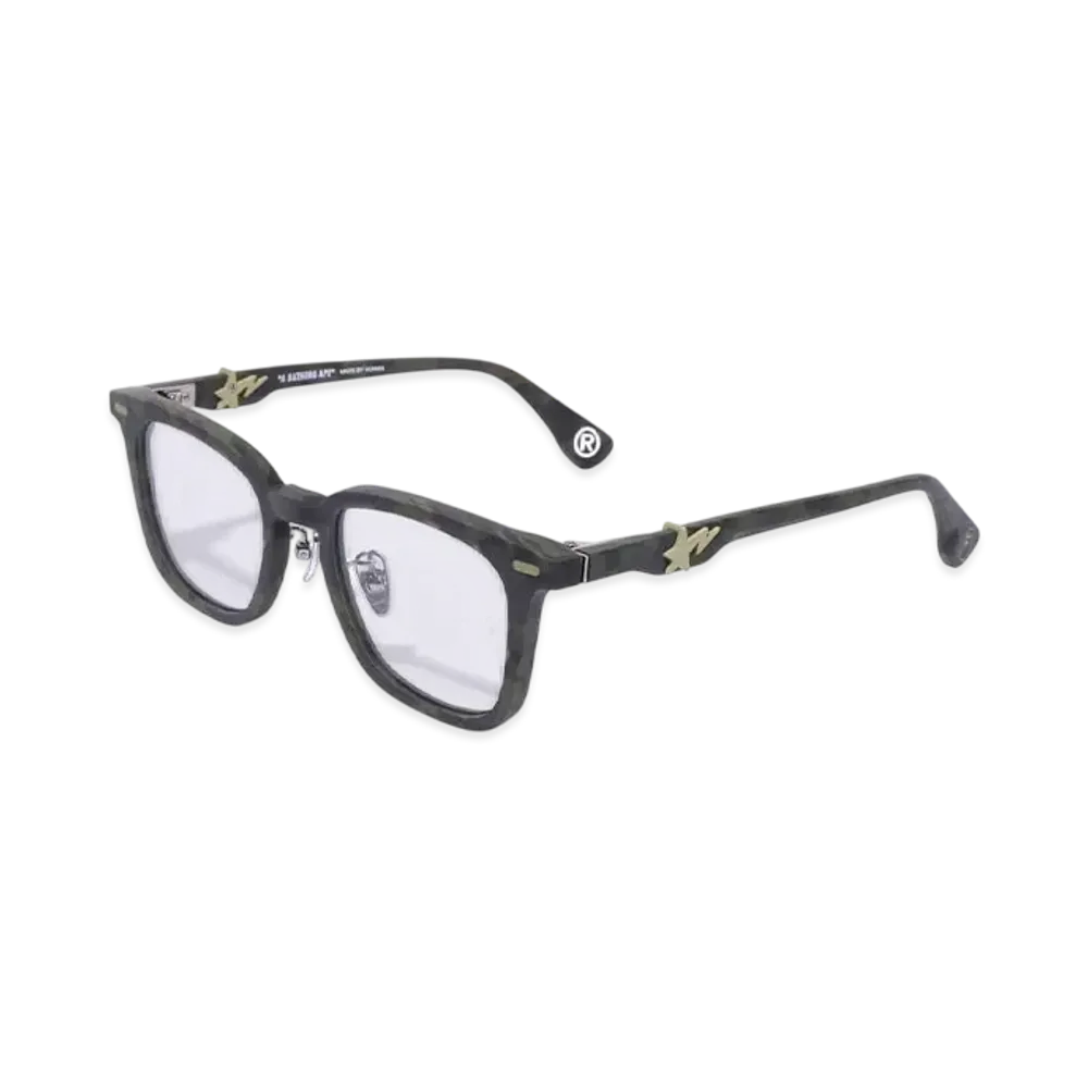 A BATHING APE Optical Flame #10 "Green"