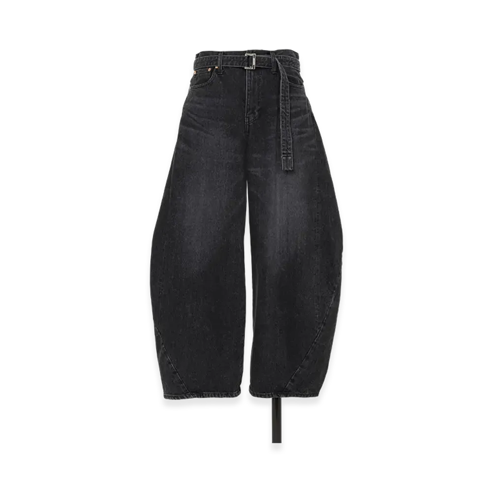 sacai Denim Pants "Black"