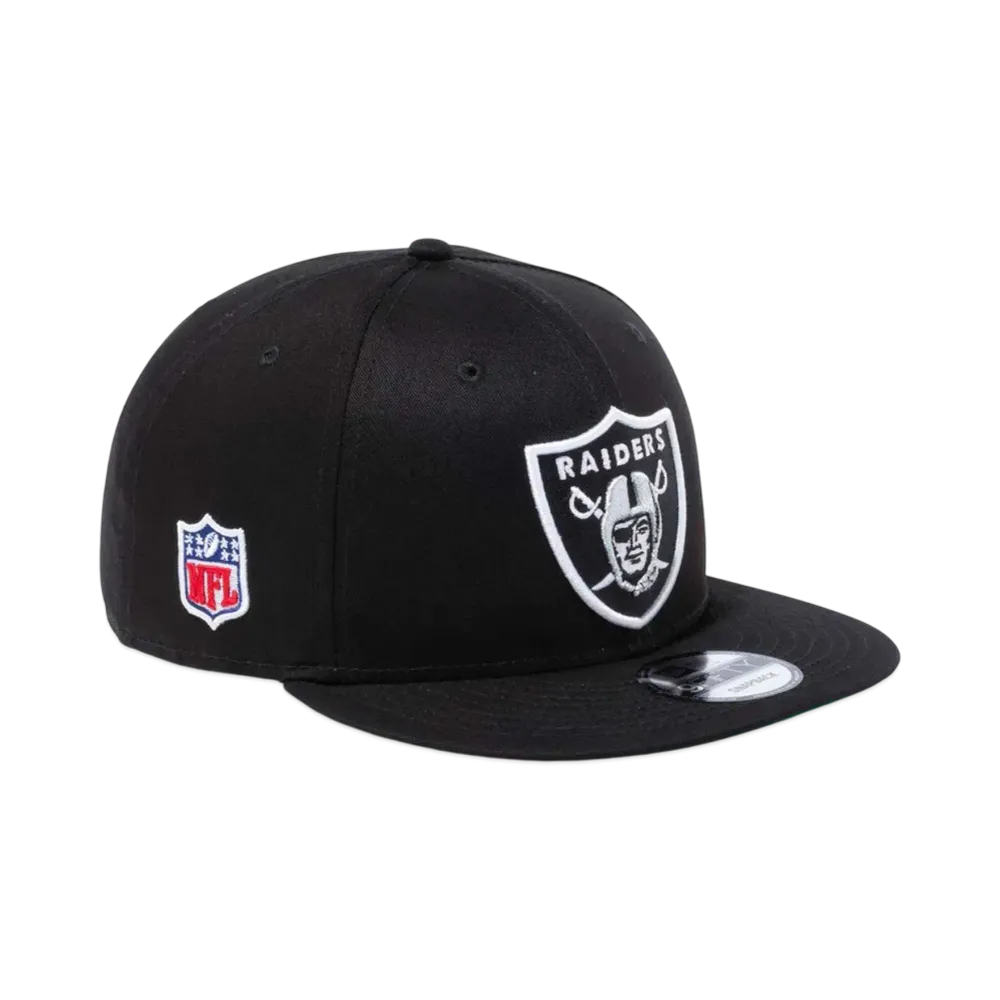 NEW ERA 9Fifty Las Vegas Raiders Shield Logo "Black"