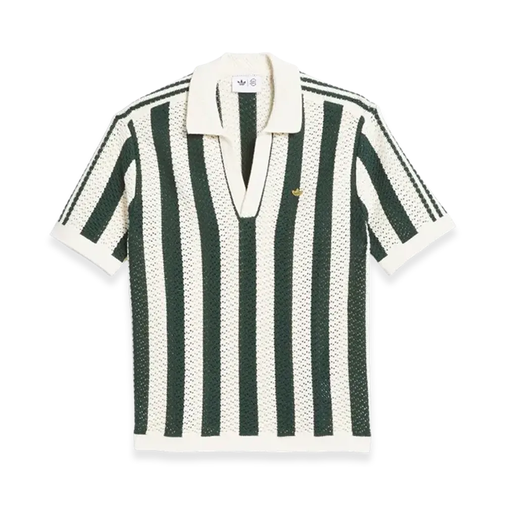 adidas x CLOT Pique Polo "Green White"