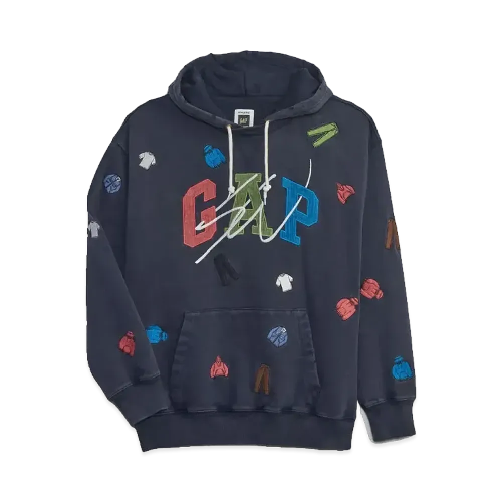 GAP X Sean Wotherspoon Logo Hoodie "Blue"