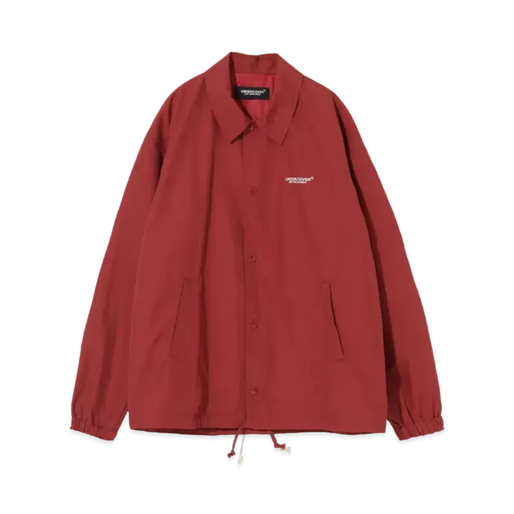 UNDERCOVER Nylon Coach Jacket "Red"