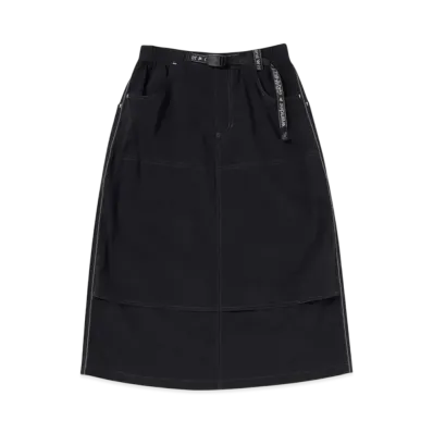 GRAMICCI x and wander Nylon Double Knee Skirt "Black"
