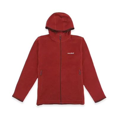 mont-bell ClimaPlus Knit Parka "Red"