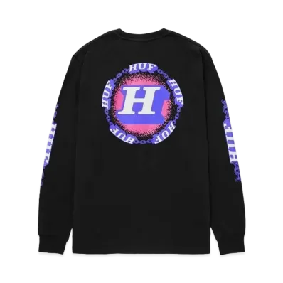 HUF Spring 24 Dependable Ls Tee "Black"