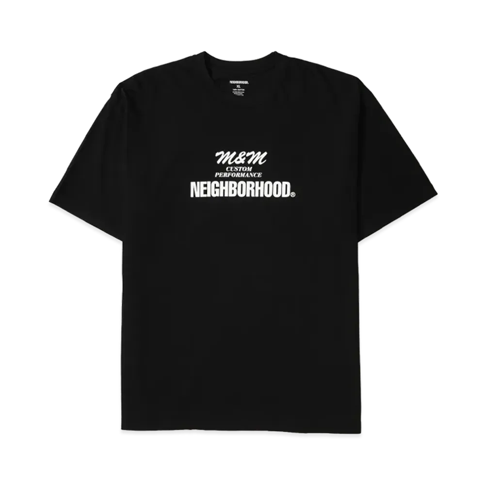 NEIGHBORHOOD x M&M . Tee SS-2 "Black"