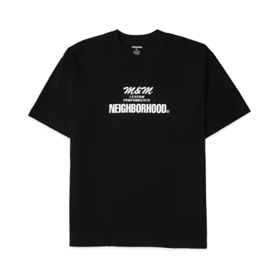 NEIGHBORHOOD x M&M . Tee SS-2 "Black"