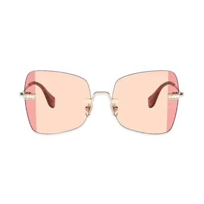 MIU MIU Maniere Eyeware "Pink/Raspberry Lens"