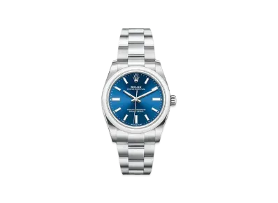 ROLEX Oyster Perpetual 34 Blue Dial 124200