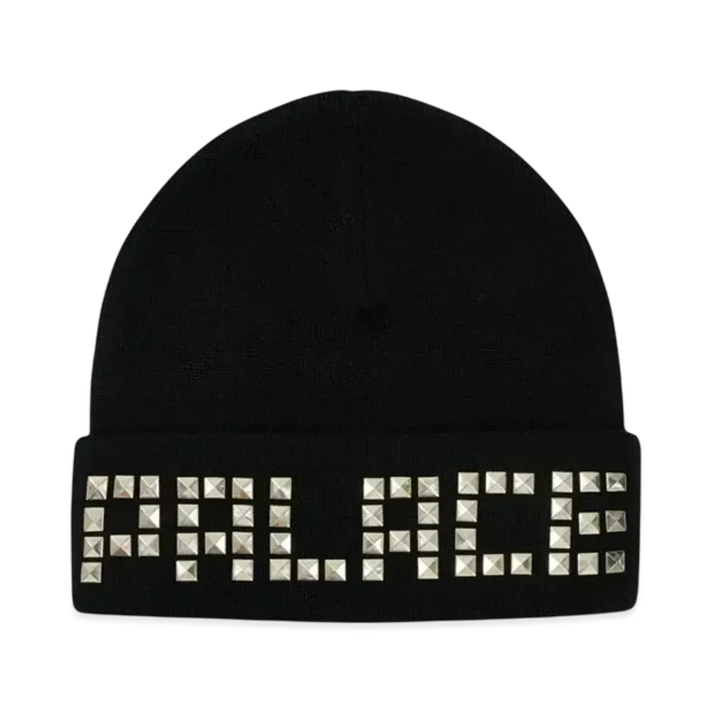 PALACE Emotional Studded Beanie "Black"