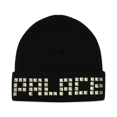 PALACE Emotional Studded Beanie "Black"