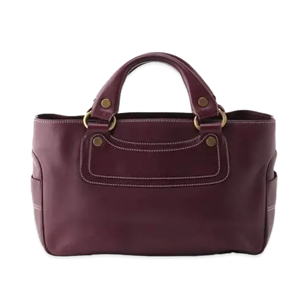 CELINE Boogie Bag "Bordeaux"