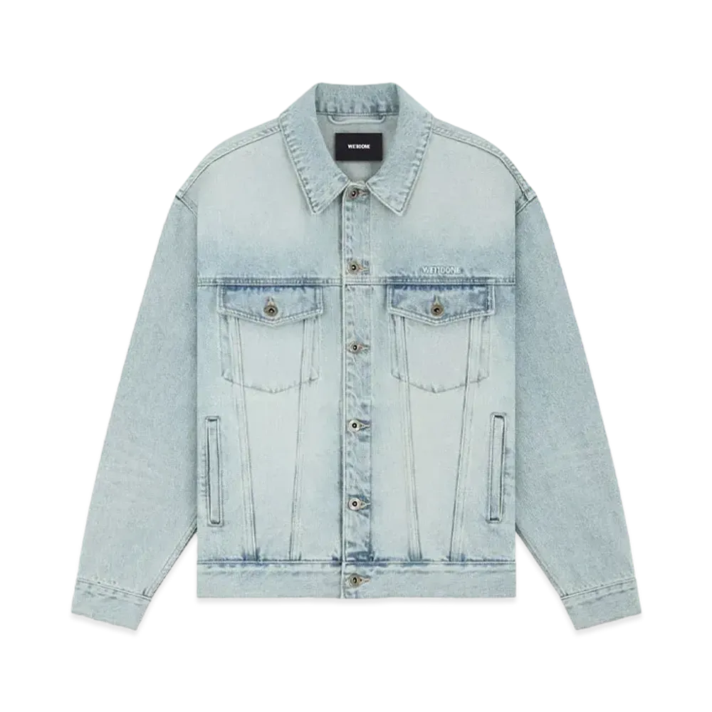 WE11DONE Washed Denim Jacket "Sky"