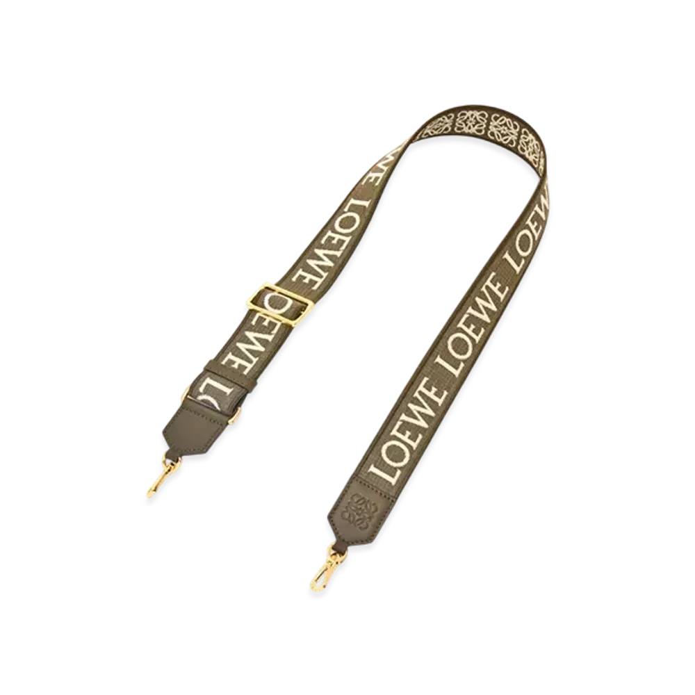 LOEWE Anagram Strap "Dark Khaki"