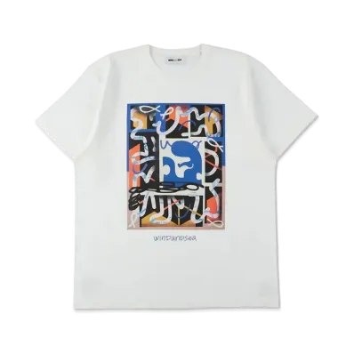 WIND AND SEA x KEEENUE S/S Tee (101 Limited Edition) "White"