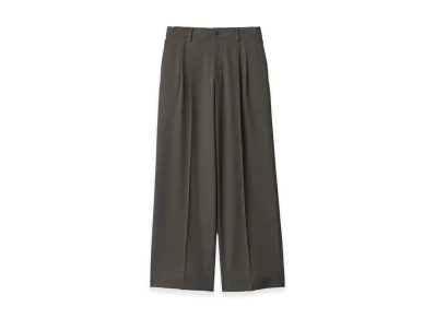 ssstein Easy Long Wide Trousers "Grey Khaki"