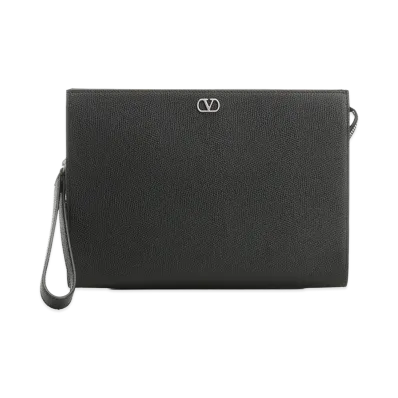 Valentino "Vlogo Signature" Pouch "Black"