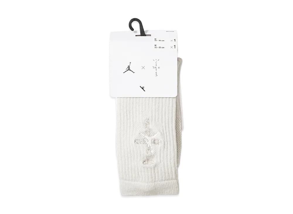 Nike Jordan x Travis Scott Everyday Cushion Crew Socks "White"