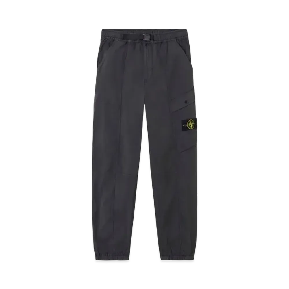 Stone Island 3100016 Supima Cotton Twill Stretch-TC "Desert Brown" "Charcoal Gray"