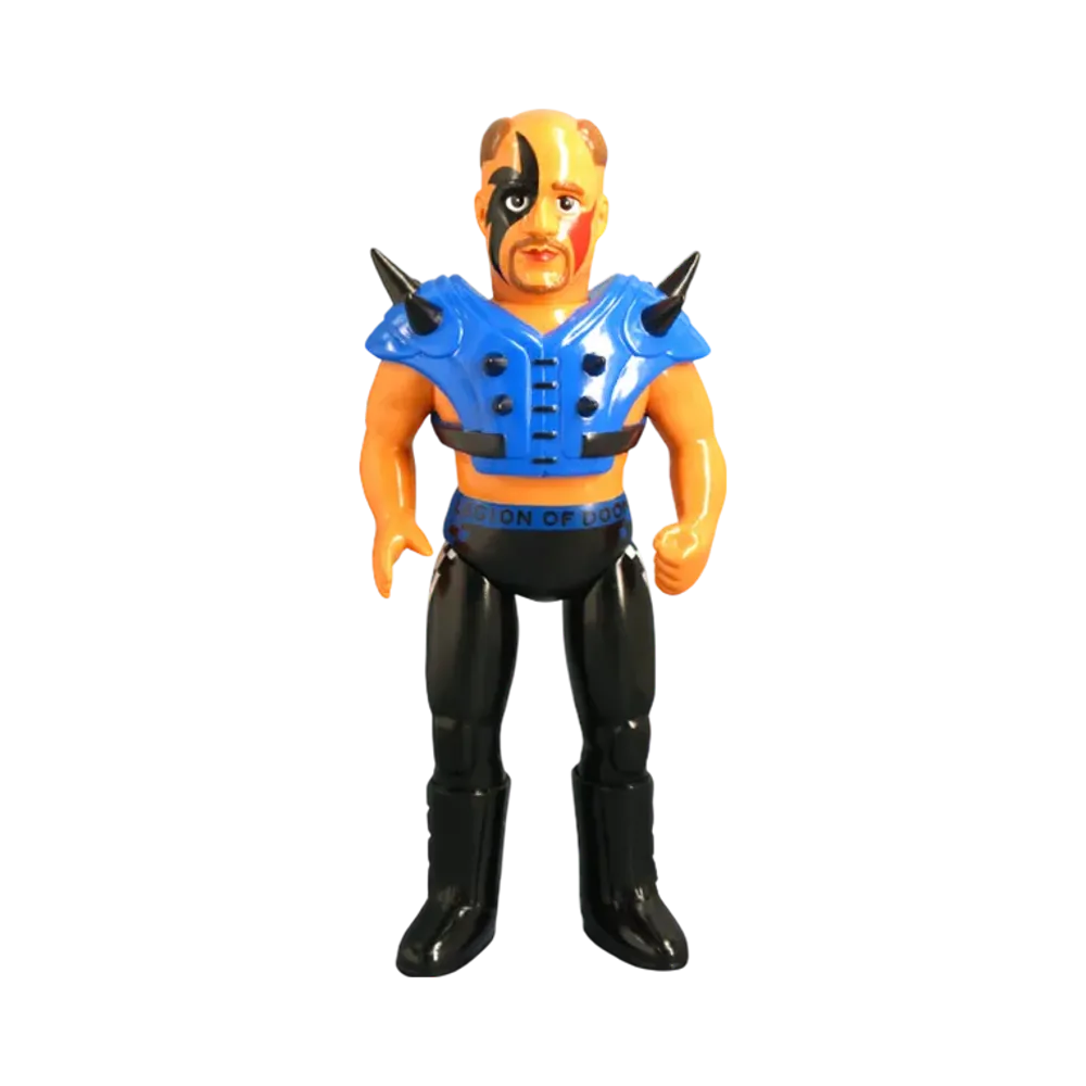 MEDICOM TOY "Sofvi Fighting Series" Soft Vinyl Legion Of Doom Blue Shoulder Armor Hawk