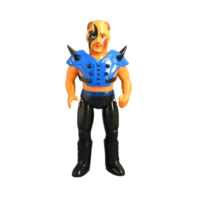MEDICOM TOY "Sofvi Fighting Series" Soft Vinyl Legion Of Doom Blue Shoulder Armor Hawk