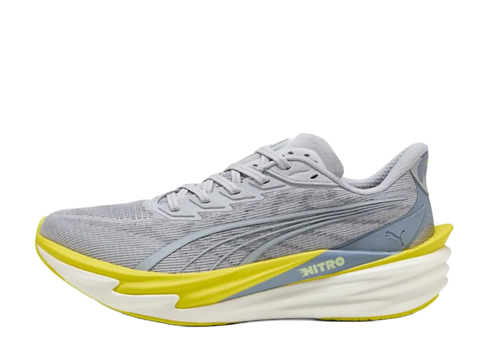 Puma Deviate Nitro Elite 4 "Vibrant Silver/Lux Lime"