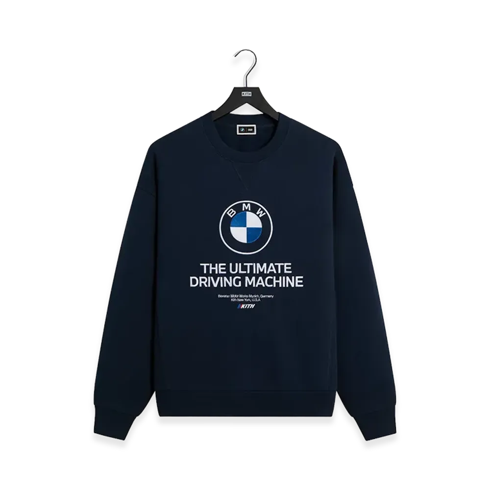 Kith x BMW Quote Vintage Crewneck "Nocturnal"
