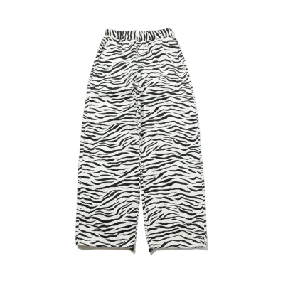 X-Girl Multi Pattern Easy Pants "White"