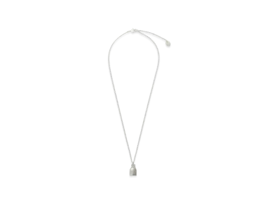 HYKE x END CUSTOM JEWELLERS Women's Good Luck Bell Necklace "Silver"