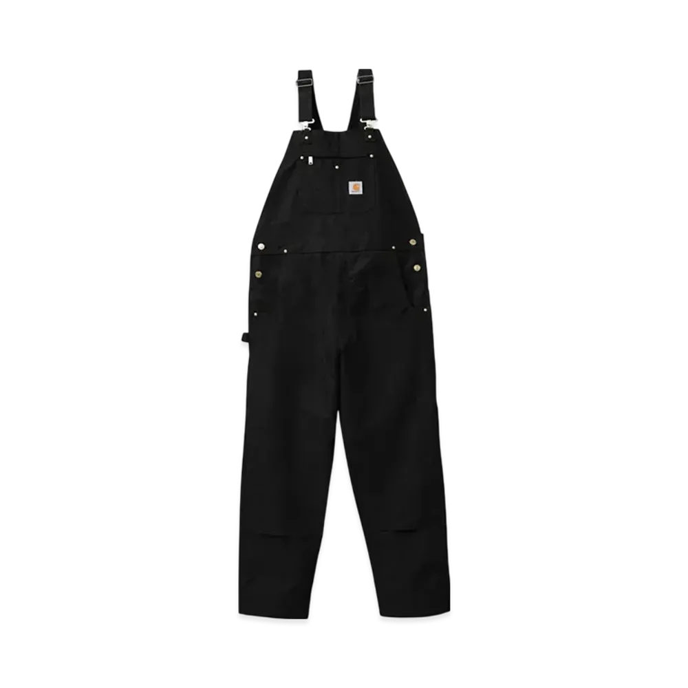 Carhartt Bib Overall Cotton Duck "Black"