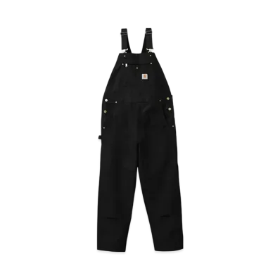 Carhartt Bib Overall Cotton Duck "Black"