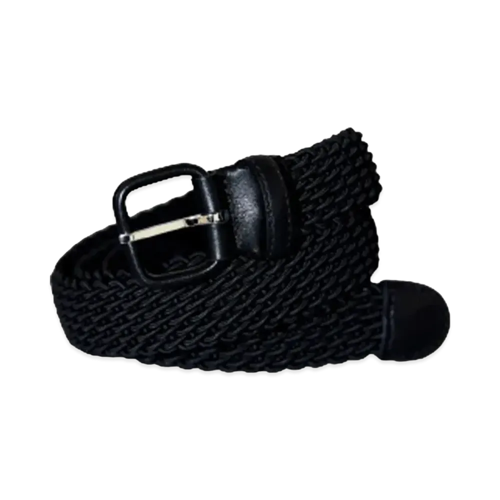 Everyone L'Aiglon Woven Elastic Belt "Black"