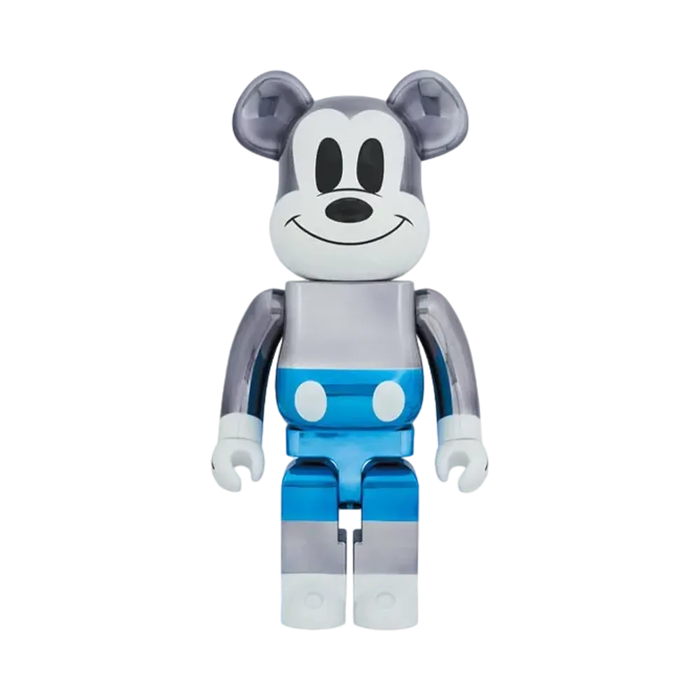 Bearbrick fragmentdesign MICKEY MOUSE BLUE Ver.1000%