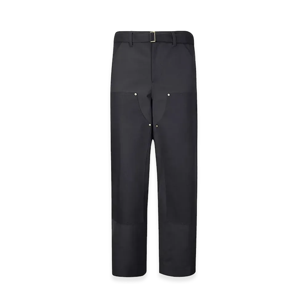 sacai Carhartt WIP Duck Pants "Black"