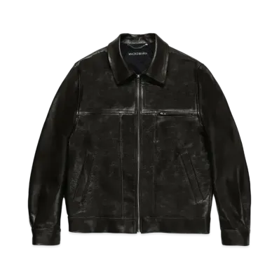 WACKO MARIA Leather Jacket "Black"