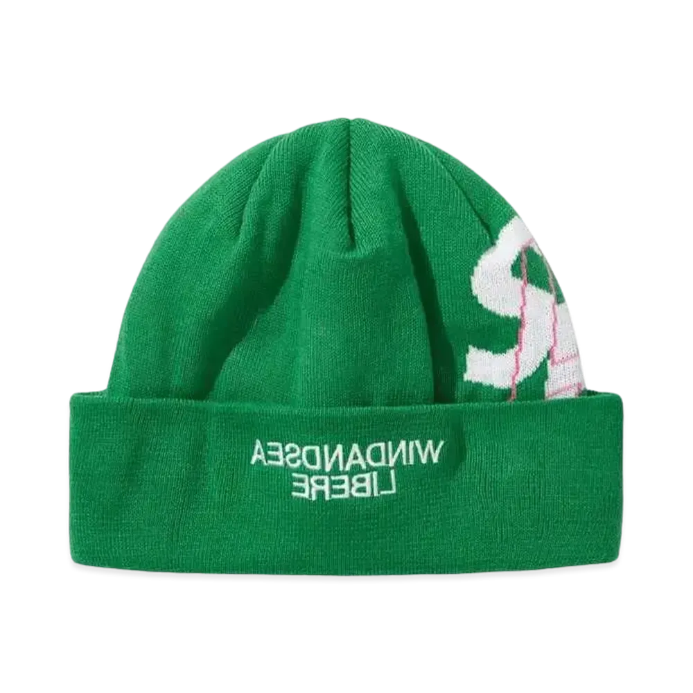 WIND AND SEA x LIBERE Beanie "Green"