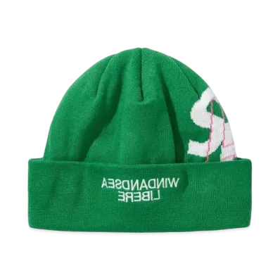 WIND AND SEA x LIBERE Beanie "Green"