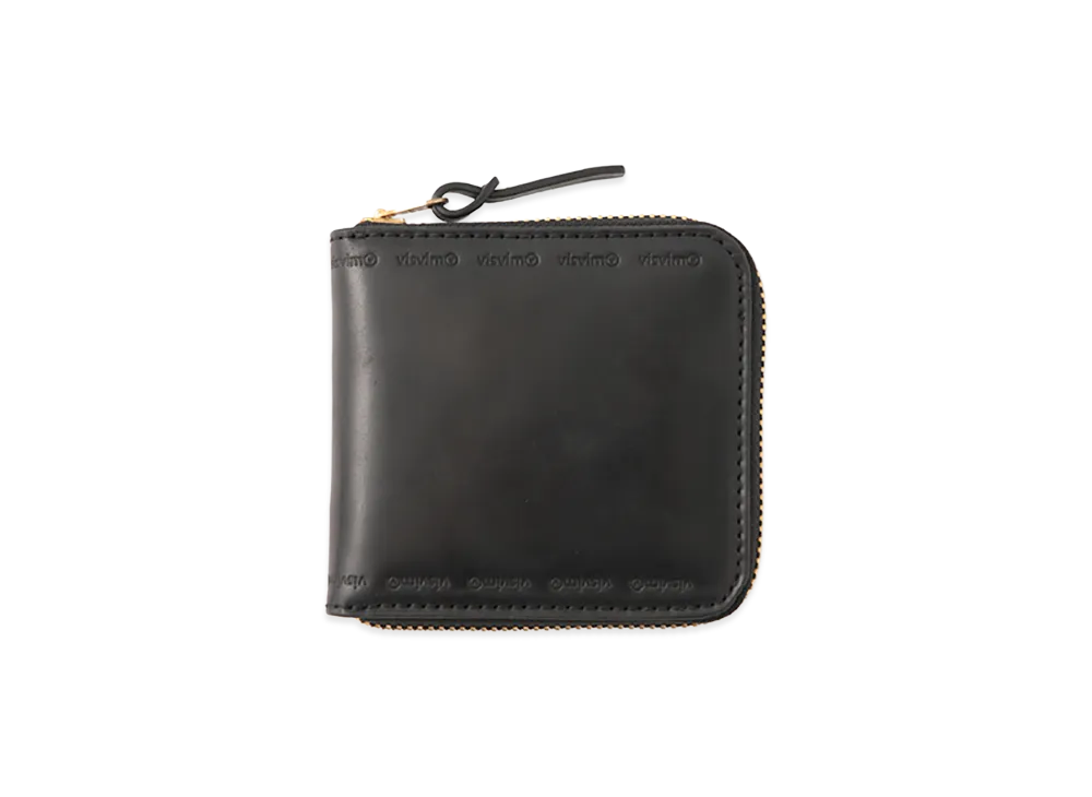 visvim Leather Bi-Fold (Cordovan) "Black"