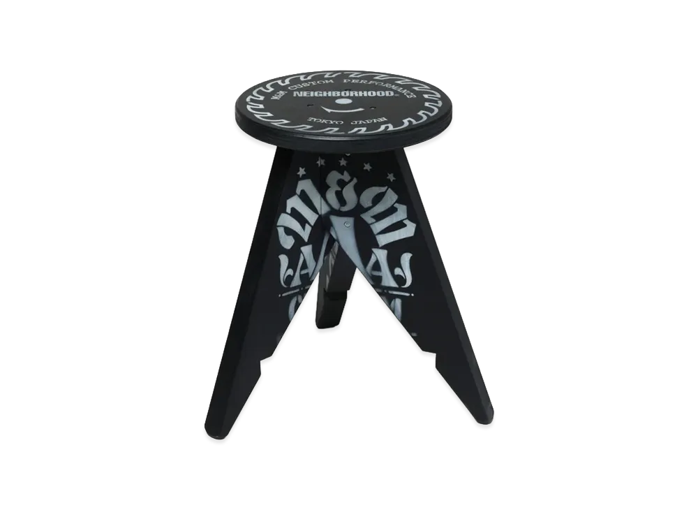 NEIGHBORHOOD x M&M . Stool-2 "Black"