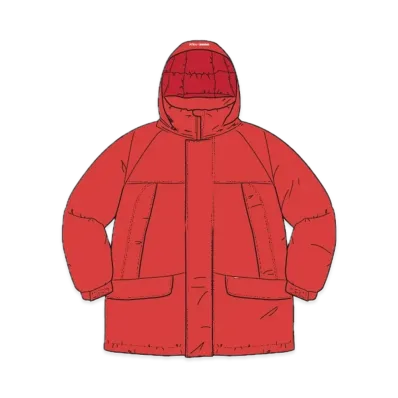 Supreme GORE-TEX 700-Fill Down Parka "Red"