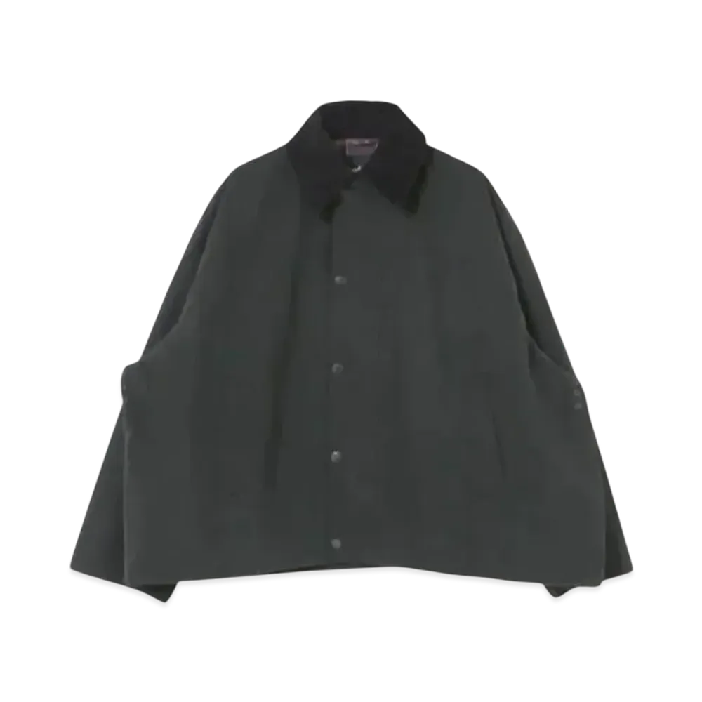 URBAN RESEARCH BUYERS SELECT / URBS x SEE SEE x Barbour Transport Set-In Sleeve "Black"