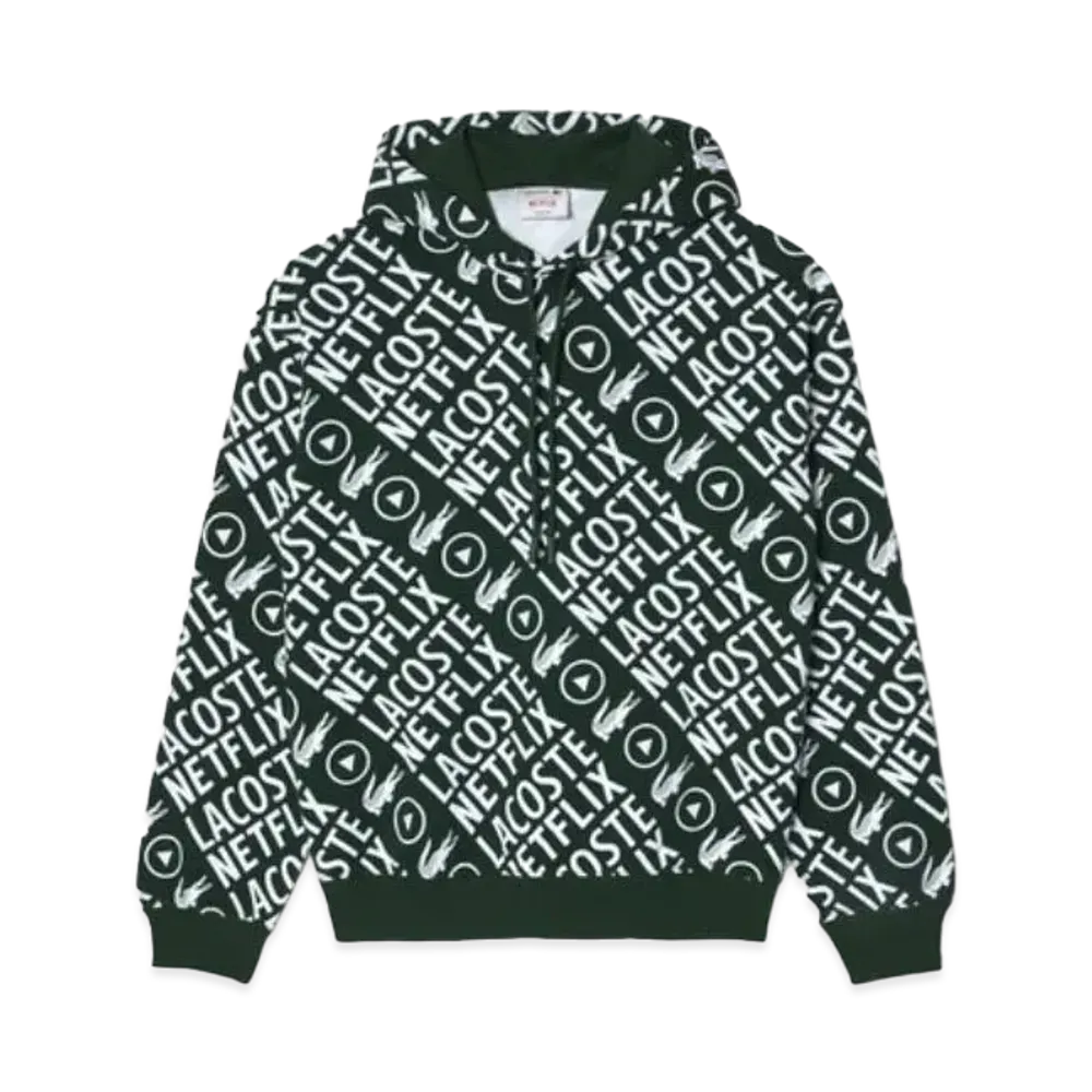 LACOSTE x Netflix Sweat Hoodie "Green"