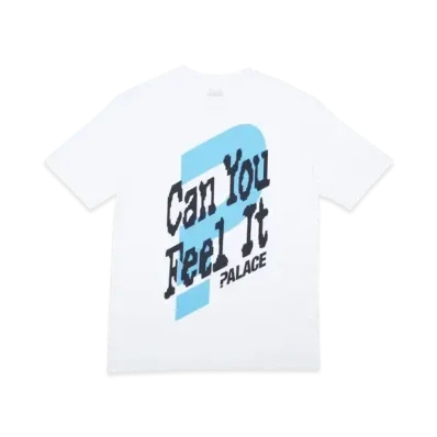 PALACE Can You Feel It T-Shirt "White"